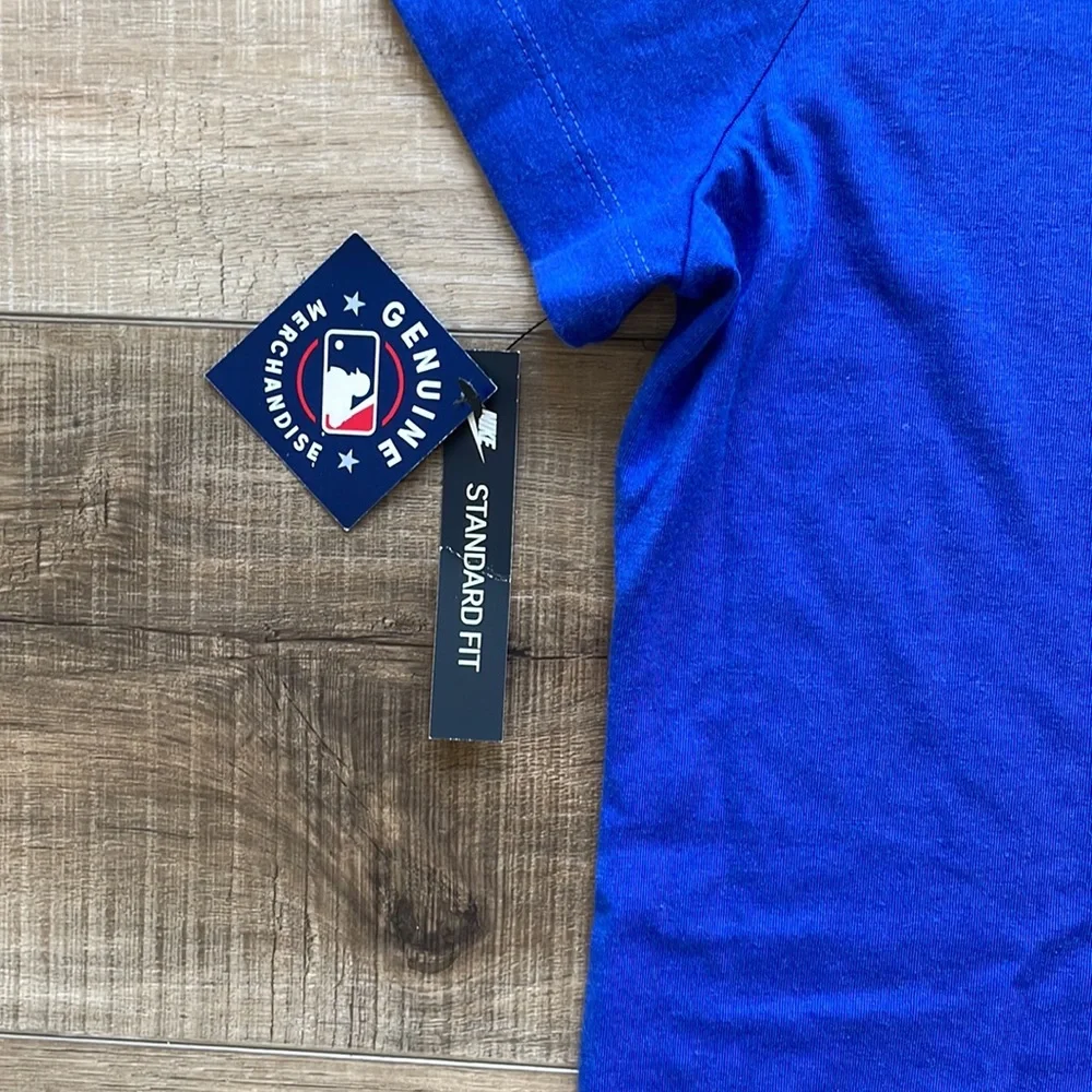 NWT Nike Chicago Cubs Major League Baseball Blue T-Shirt